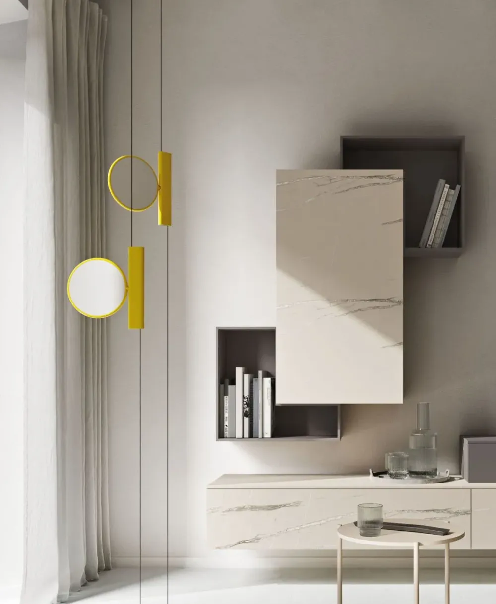 Parete attrezzata Day 33 di scontata del 40%^Collezione esclusiva New