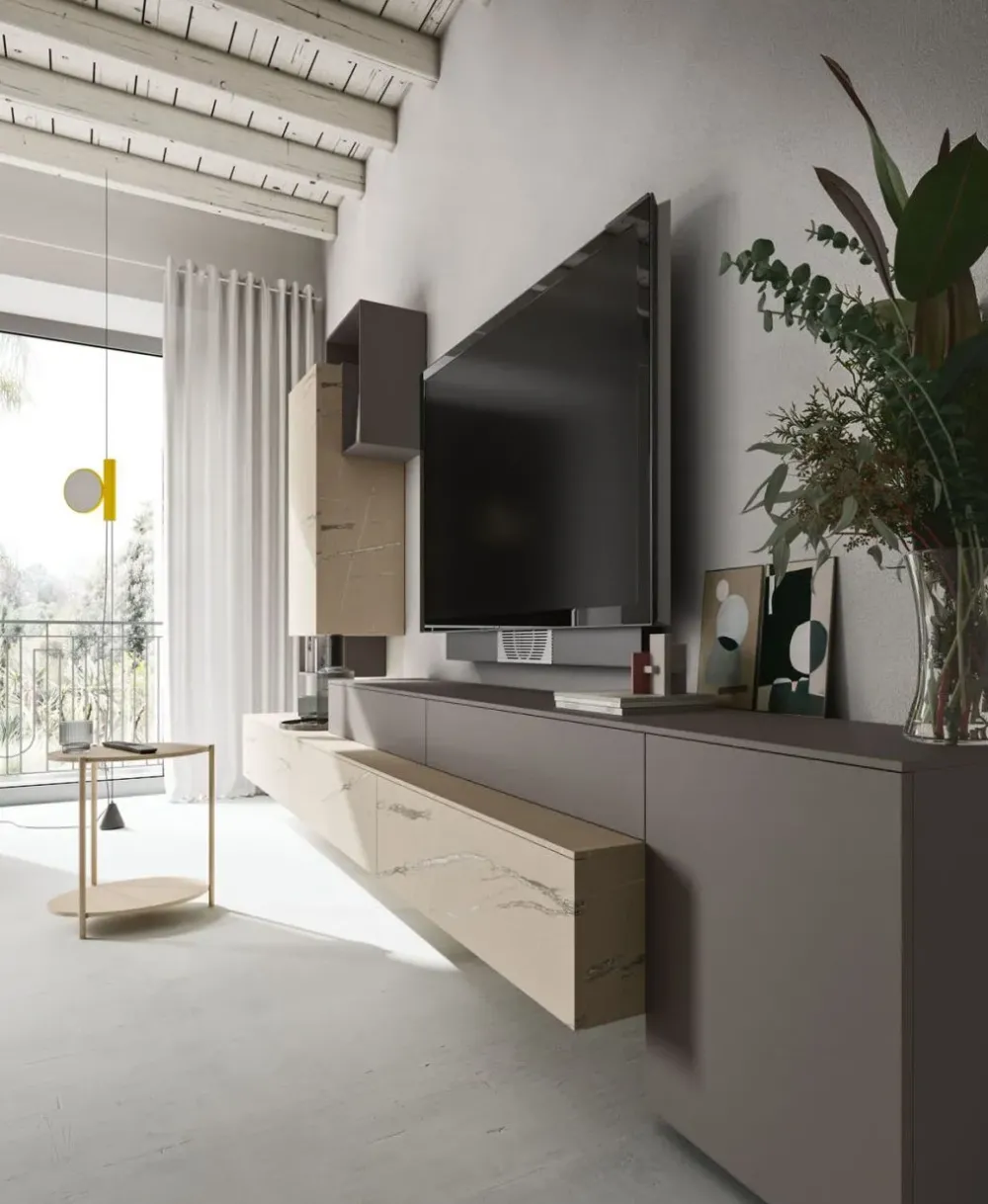 Parete attrezzata Day 33 di scontata del 40%^Collezione esclusiva New