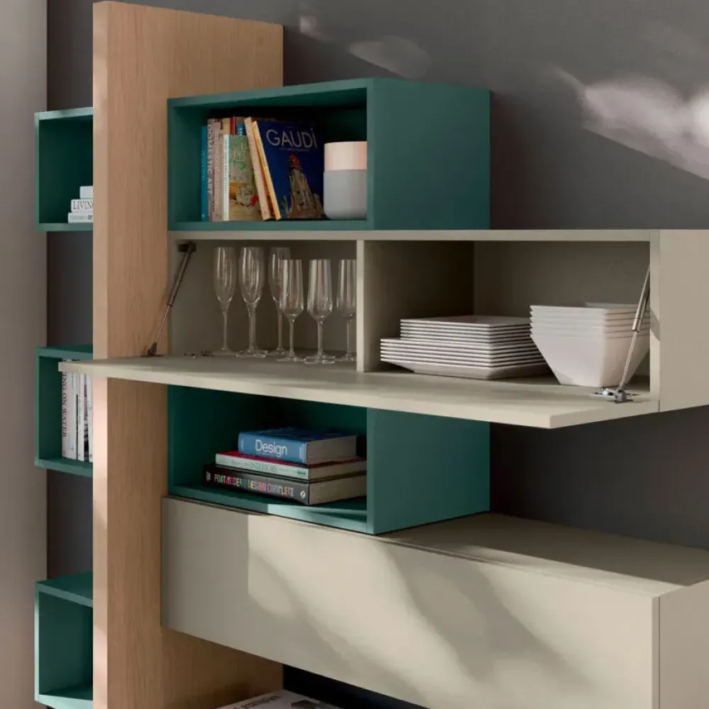 Parete attrezzata Day 08 di scontata del 30%^Orme Online