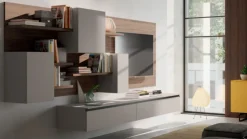 Orme Parete attrezzata Day 02 in stile moderna a prezzo ribassato- Pareti Attrezzate