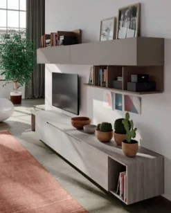 Parete attrezzata Day 17 , ribasso esclusivo!^Orme Outlet