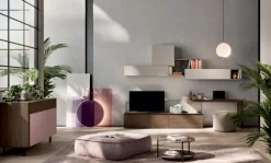 Outlet Parete attrezzata Day 19 : design moderno a prezzo vantaggioso. Pareti Attrezzate