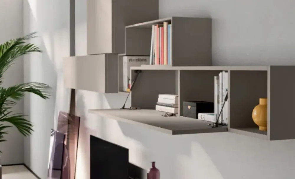 Outlet Parete attrezzata Day 19 : design moderno a prezzo vantaggioso. Pareti Attrezzate