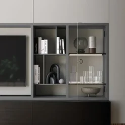 Outlet Parete attrezzata Day * in stile design a prezzo ribassato Pareti Attrezzate