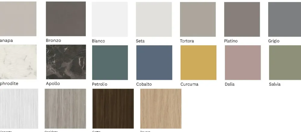 Outlet Parete attrezzata Day 20 in stile moderna a prezzo ribassato Pareti Attrezzate