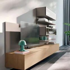 Collezione esclusiva Parete attrezzata Day 16 soggiorno della marca con un ribasso esclusivo- Pareti Attrezzate