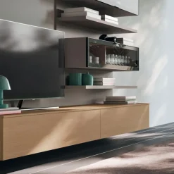 Collezione esclusiva Parete attrezzata Day 16 soggiorno della marca con un ribasso esclusivo- Pareti Attrezzate