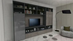 Best Parete attrezzata Day system della marca con uno sconto esclusivo Pareti Attrezzate