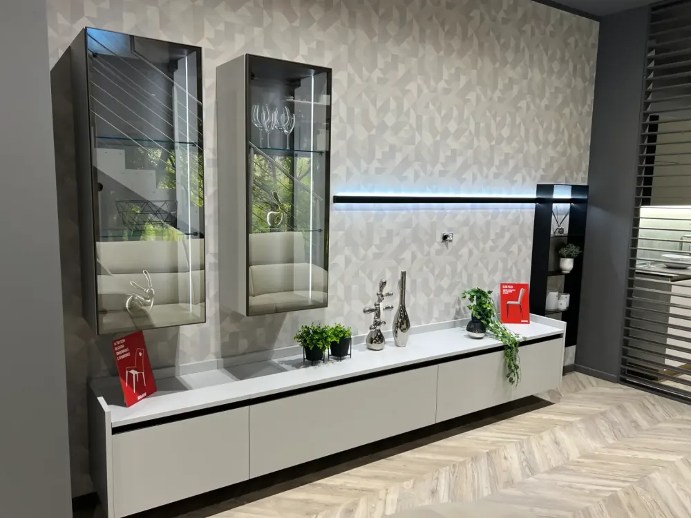 Parete attrezzata Delinea di in OFFERTA OUTLET^Scavolini Hot