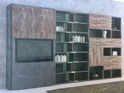 Online Parete attrezzata di in OFFERTA OUTLET Pareti Attrezzate