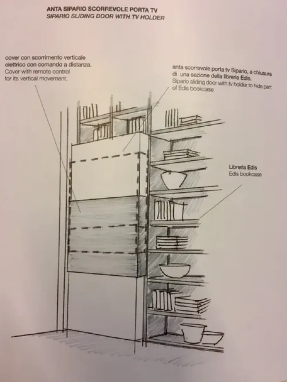 Online Parete attrezzata di in OFFERTA OUTLET Pareti Attrezzate