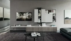 Febal Parete attrezzata Diciotto  della firma con un ribasso esclusivo- Pareti Attrezzate