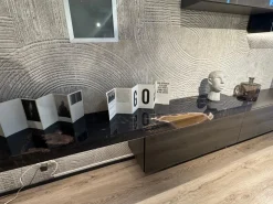 Parete attrezzata 36e8 living in stile design a prezzo scontato^Lago Outlet