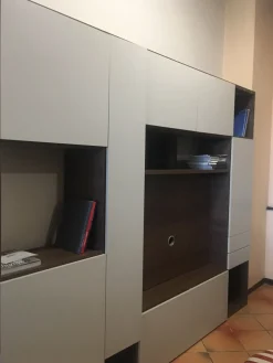 Parete attrezzata in melamminico in Offerta Outlet^Europeo Clearance