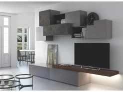 Favero Parete attrezzata cod. 3RF1435- Soggiorni Completi