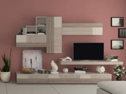 Parete attrezzata Composizione 5cento - 3RF 1345^Favero Best