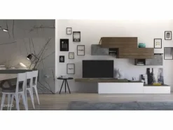 Parete attrezzata social-connect cod. 3RF 1310_A^Favero Discount