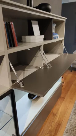 Parete attrezzata Flexus in stile moderna a prezzo scontato^Giellesse New