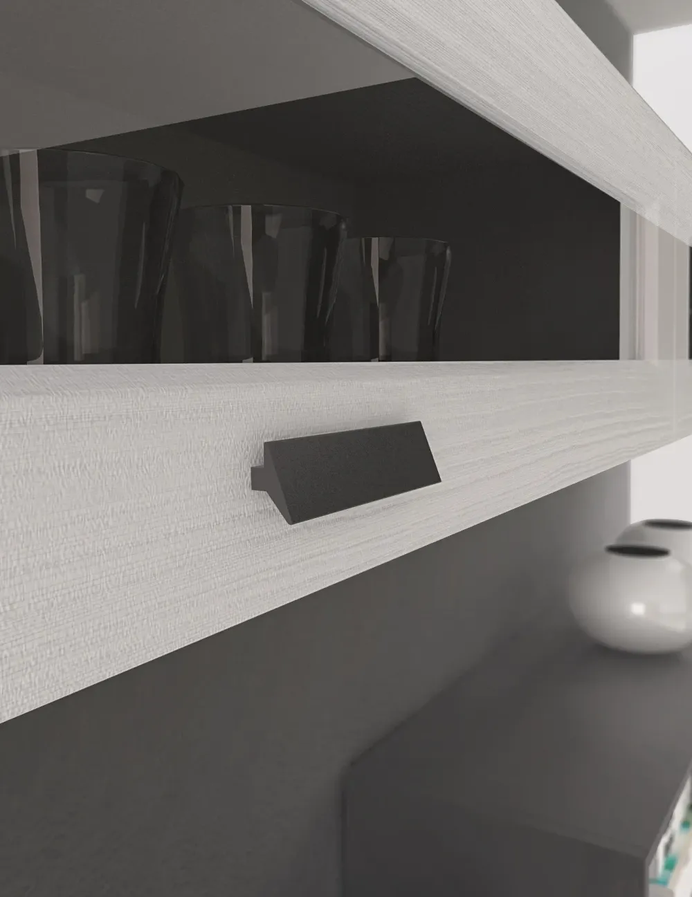 Collezione esclusiva Parete attrezzata Freedom 2 in stile moderna a prezzo scontato- Pareti Attrezzate