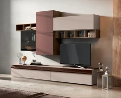 Gierre Mobili Parete attrezzata Gierre in stile moderno a prezzo ribassato- Pareti Attrezzate