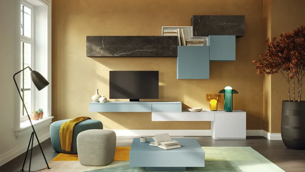 Sale Parete attrezzata Gsg734 dell'azienda con uno sconto esclusivo Pareti Attrezzate