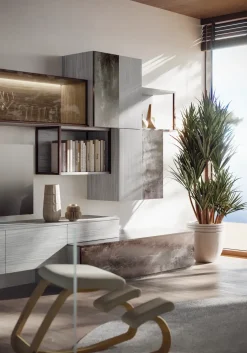 Parete attrezzata Gsg725 di scontata del 50%^Giessegi Best