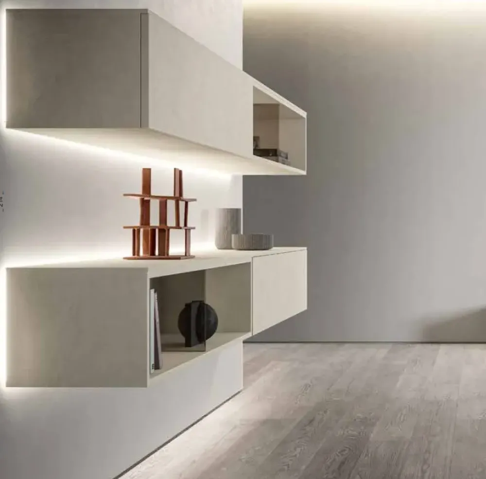 Parete attrezzata Hng074 di in OFFERTA OUTLET^Santalucia Clearance