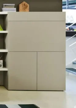 Clei Parete attrezzata Home office 1478 in stile moderno a prezzo scontato- Pareti Attrezzate