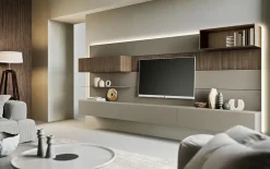 Outlet Parete attrezzata Horizon 02 di scontata del 25% Pareti Attrezzate