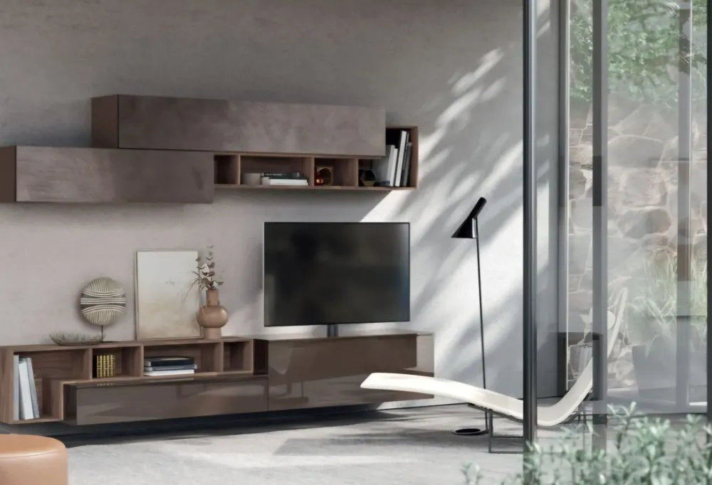 Parete attrezzata Horizon della marca con un ribasso esclusivo Pareti Attrezzate