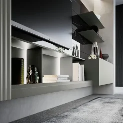 Mobilgam Parete attrezzata Horizon 00 di in OFFERTA OUTLET- Pareti Attrezzate