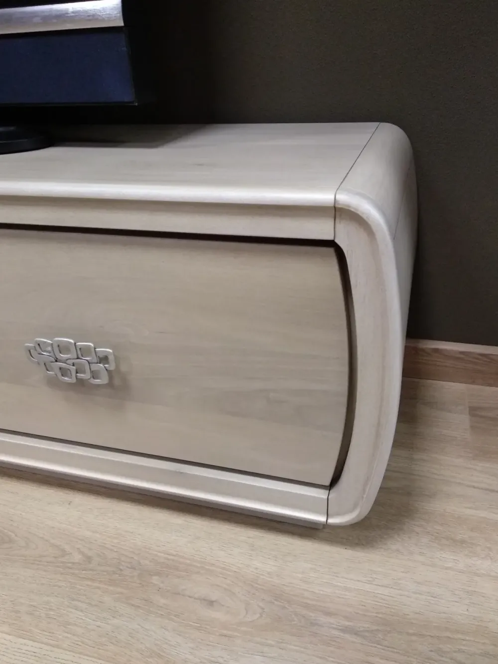 Cantiero Parete attrezzata in legno stile moderno Am 1000- Soggiorni Completi