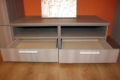 Parete attrezzata in stile moderno Colombini in laminato materico Offerta Outlet^Colombini Casa Best