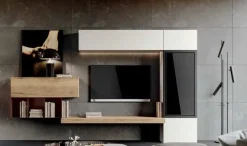 Imab Parete attrezzata in stile design Mito 5.0 di a prezzo Outlet- Pareti Attrezzate