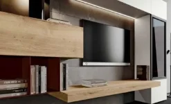 Imab Parete attrezzata in stile design Mito 5.0 di a prezzo Outlet- Pareti Attrezzate