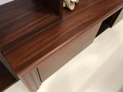 Clearance Parete attrezzata in stile design in legno Offerta Outlet Soggiorni Completi