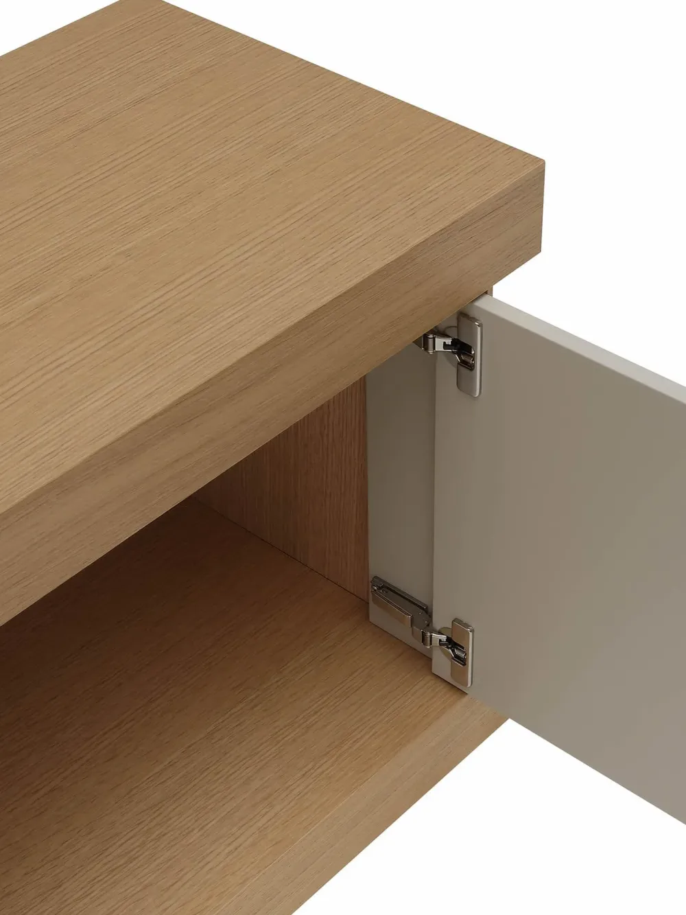 Discount Parete attrezzata in stile design F2/ form line 242 con pensili di in Offerta Outlet Pareti Attrezzate