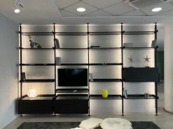 Parete attrezzata in stile moderna Zenit di a prezzo Outlet^Rimadesio Discount