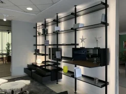 Parete attrezzata in stile moderna Zenit di a prezzo Outlet^Rimadesio Discount