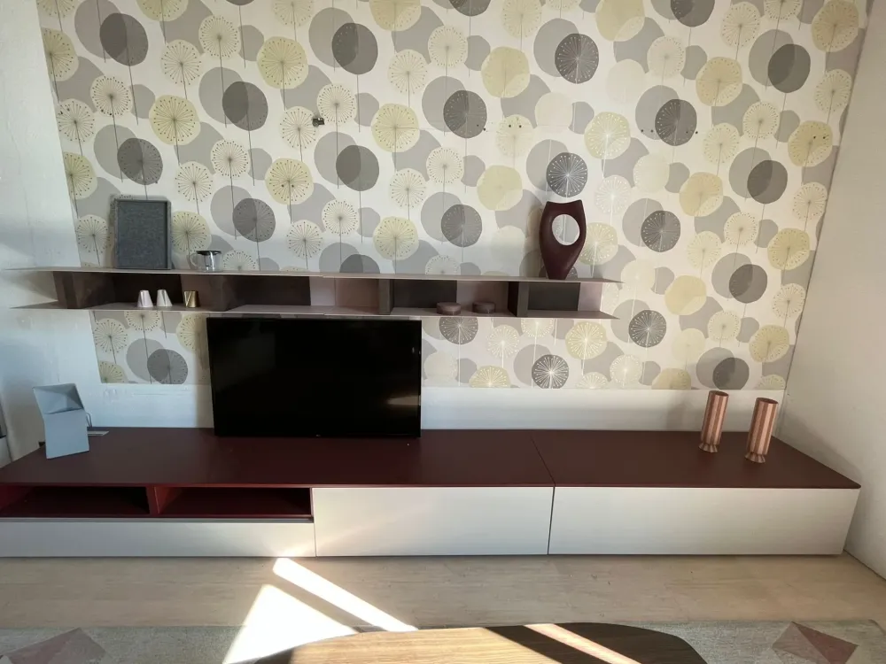 Calligaris Parete attrezzata in stile moderno Manhattan di in Offerta Outlet- Pareti Attrezzate