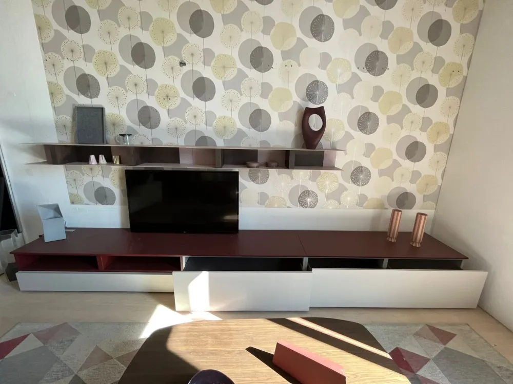 Calligaris Parete attrezzata in stile moderno Manhattan di in Offerta Outlet- Pareti Attrezzate