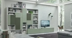 Maronese ACF Parete attrezzata in stile moderno Maronese in melamminico Offerta Outlet- Pareti Attrezzate