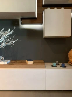 Outlet Parete attrezzata in stile moderna Atlante/tetris di a prezzo Outlet Pareti Attrezzate