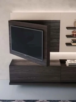 Outlet Parete attrezzata in stile moderna Skyline 6 di a prezzo Outlet Pareti Attrezzate