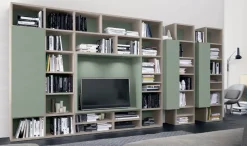 Colombini Casa Parete attrezzata in stile moderno L126 di a prezzo Outlet- Pareti Attrezzate