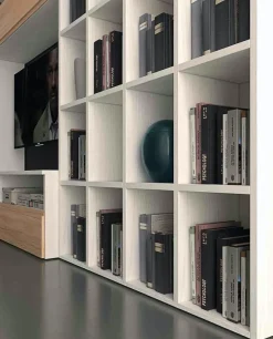 Parete attrezzata in stile moderno Lions linea velvet 11 di in Offerta Outlet^Collezione esclusiva Best