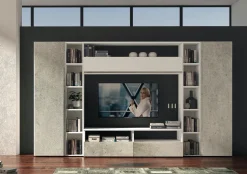 Collezione esclusiva Parete attrezzata in stile moderno Lions linea velvet 101 di in Offerta Outlet- Pareti Attrezzate