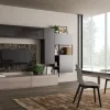 Clearance Parete attrezzata in stile moderno Living 576 di a prezzo Outlet Pareti Attrezzate