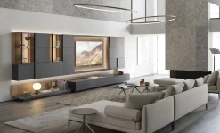 Parete attrezzata in stile design Martina di in Offerta Outlet^Artigianale