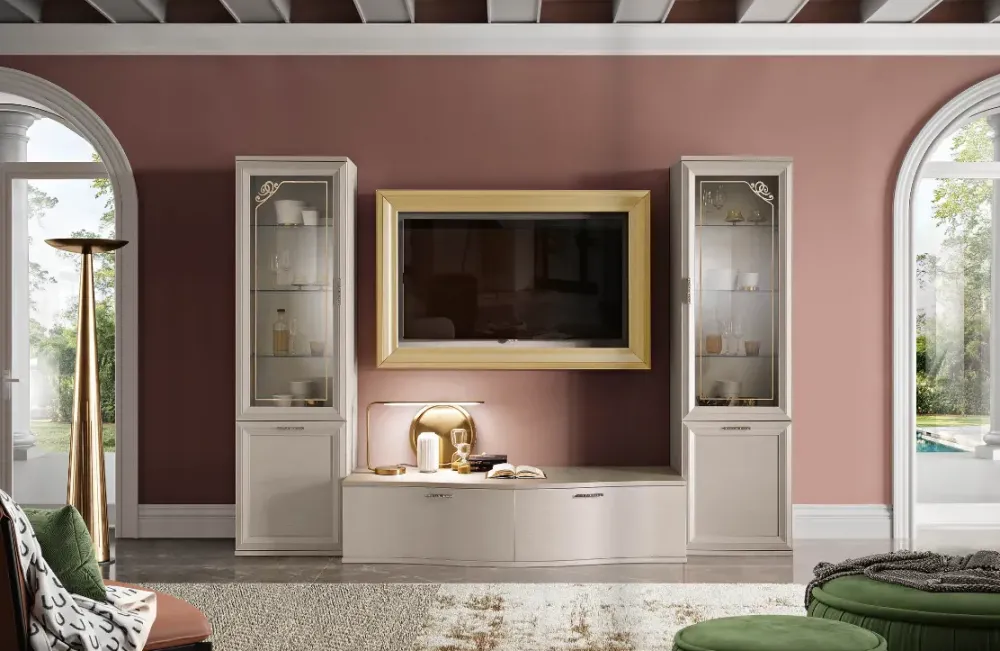 Parete attrezzata Jazz luxury composizione 139 del brand con un ribasso esclusivo^Gierre Mobili Sale